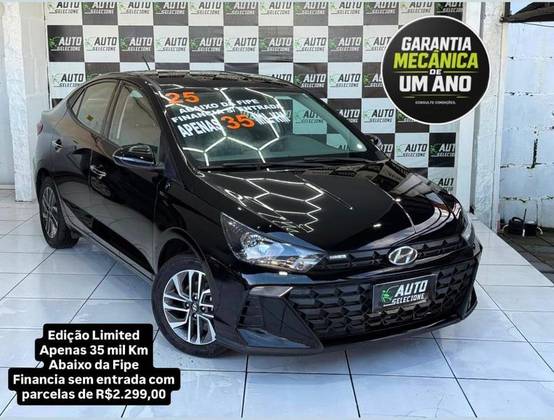 HYUNDAI HB20S 1.0 12V FLEX LIMITED PLUS MANUAL HYUNDAI HB20S 1.0 12V FLEX LIMITED PLUS MANUAL